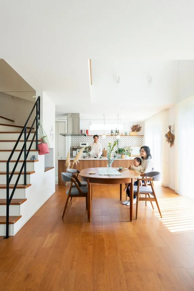 木と共に豊かに暮らす家