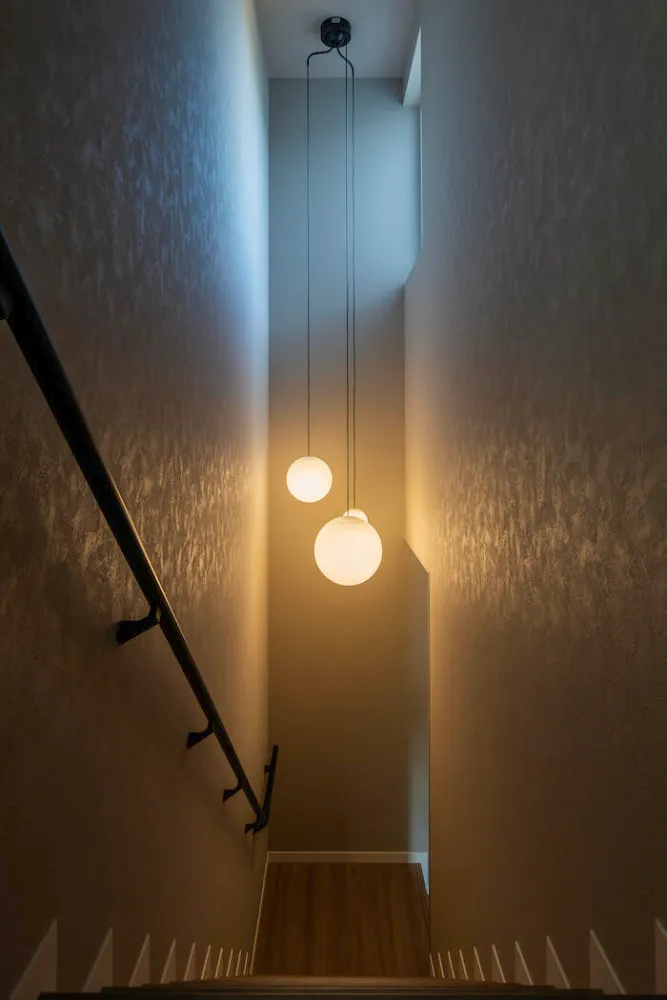 曲線がつくる柔らかなデザインの家