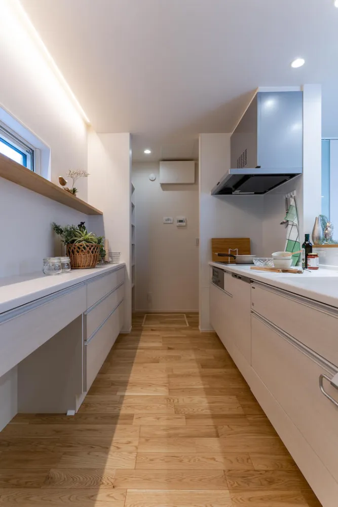 やさしい距離感で暮らす家