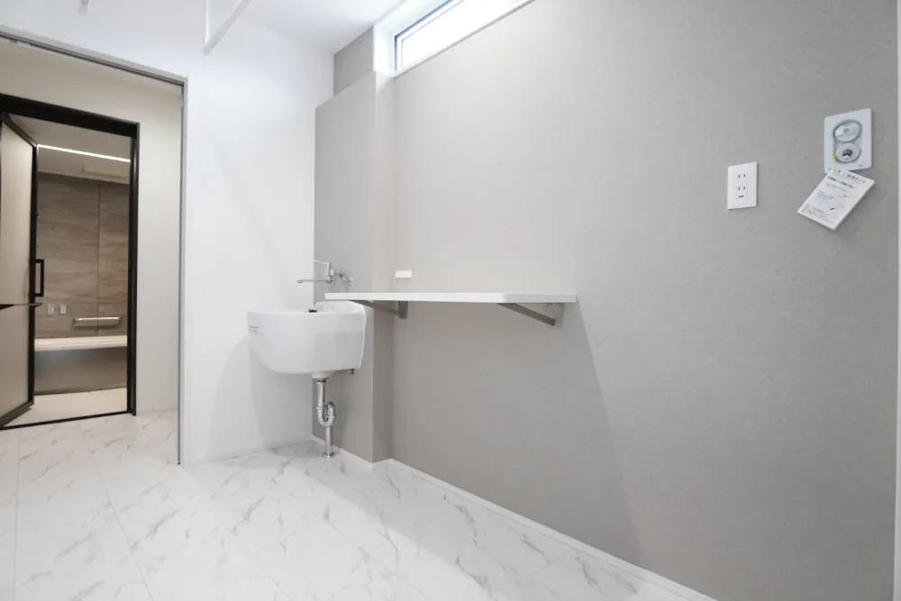 「洗う・干す・畳む」が完結するランドリー