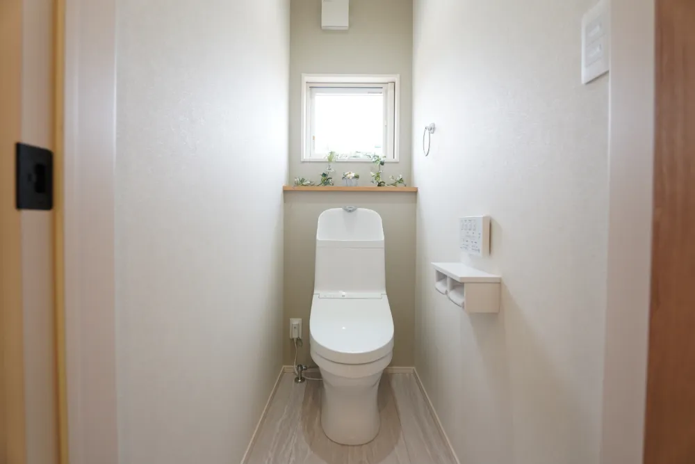 清潔感のあるトイレ