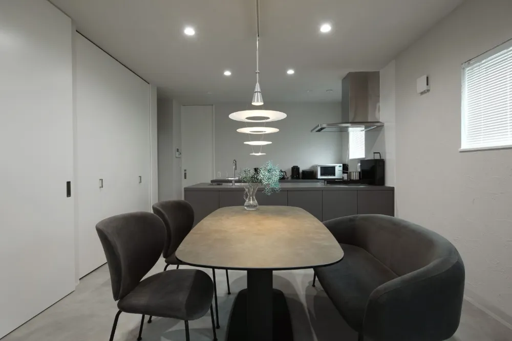 目指したのは「生活感の無い、美術館のような家」