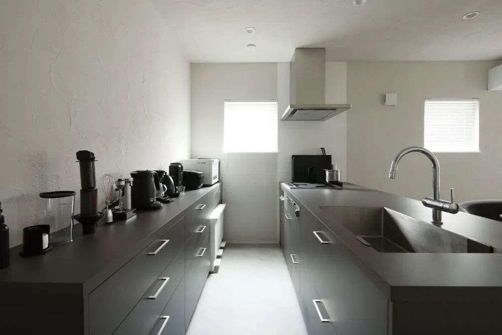 目指したのは「生活感の無い、美術館のような家」