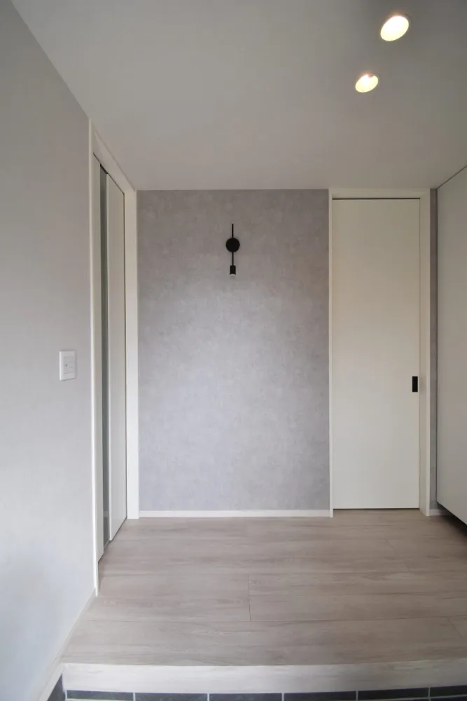 勾配天井リビングの平屋