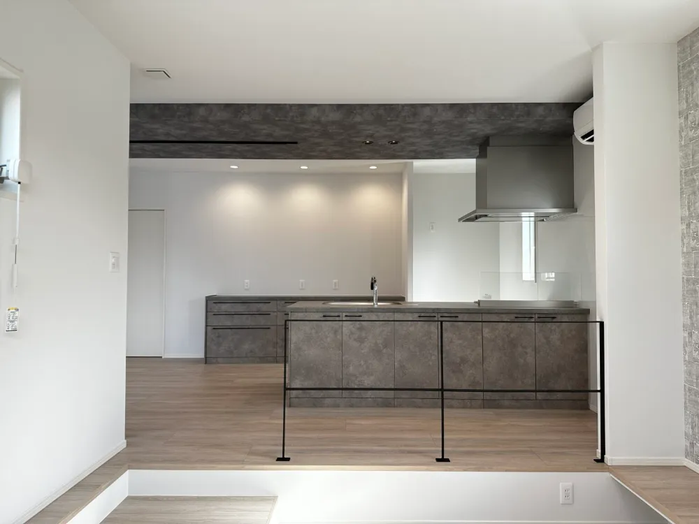 ダウンフロアリビングのある住まい